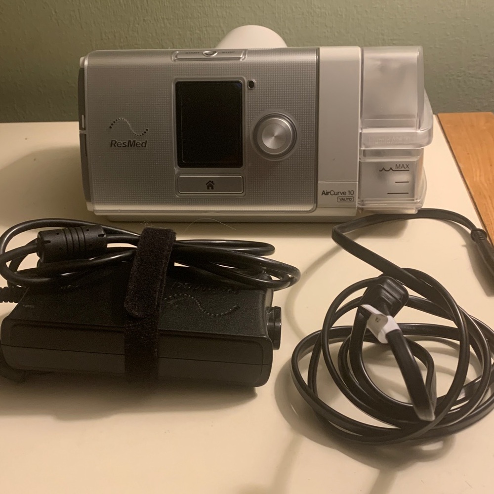 Aircurve 10 resmed with power supply 12571 hrs